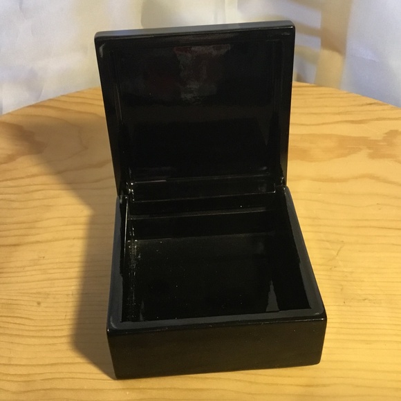 Vintage Japanese Lacquer Jewelry Box Romantic - Picture 3 of 11